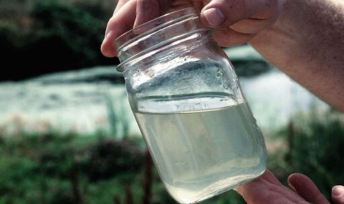 contaminated water
